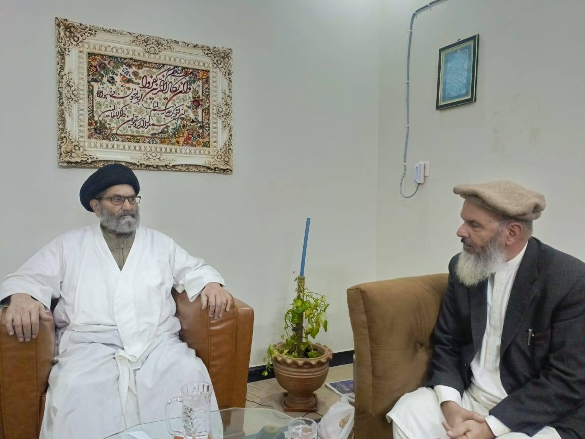 سربراہ اسلامی تحریک پاکستان علامہ ساجد نقوی سے صدر اسلامی تحریک گلگت بلتستان کی ملاقات