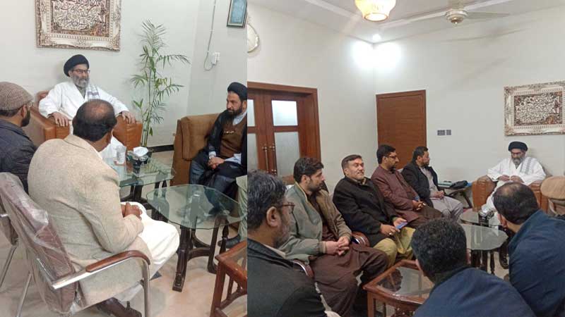 سربراہ اسلامی تحریک قائد ملت جعفریہ پاکستان آیت اللہ سید ساجد علی نقوی سے مختلف وفود کی ملاقات
