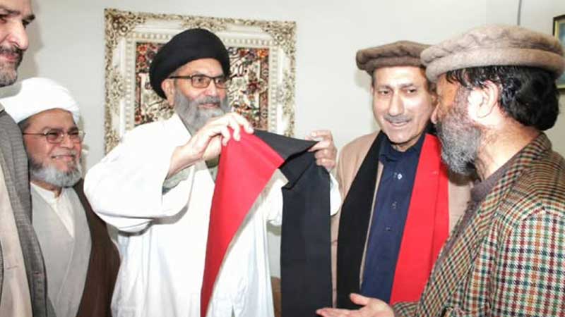 قائد ملت جعفریہ پاکستان آیت اللہ سید ساجد علی نقوی سے گلگت بلتستان کی سیاسی شخصیات کی ملاقات