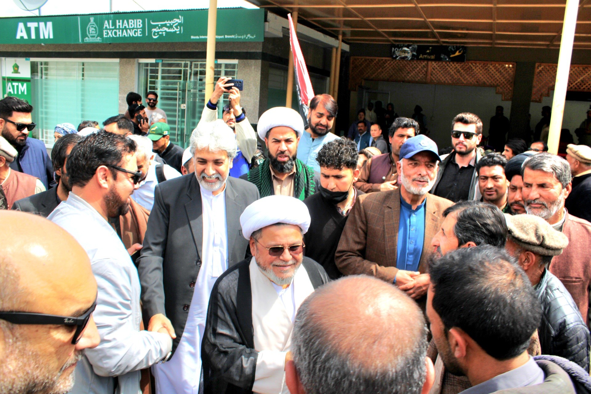 اسلامی تحریک پاکستان کے وفد کا گلگت بلتستان دورہ سکردو استقبال