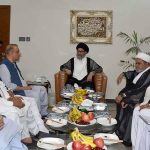 عبدالعلیم خان کی آیت اللہ سید ساجد علی نقوی سے ملاقات